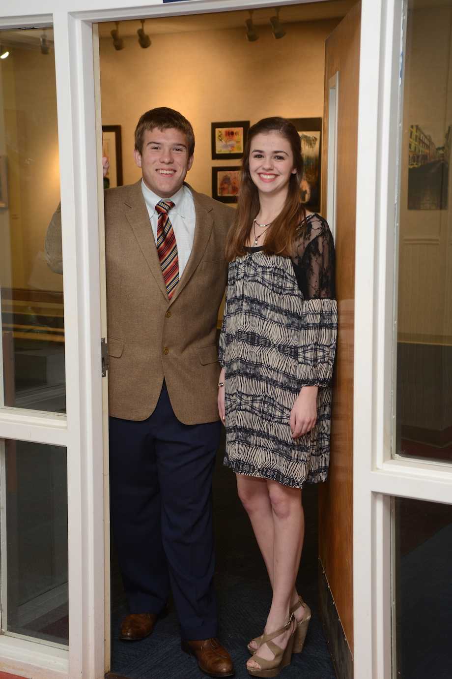 Mr. and Miss Junior Class: J.C. Pride and Martha Rayner  (photo courtesy of Mr. Hubert Worley)