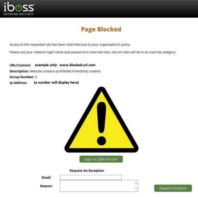 iboss Page Block